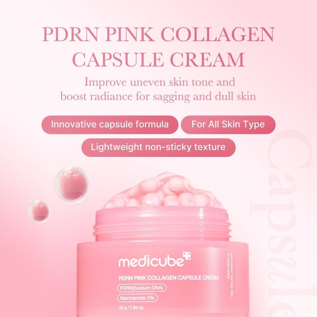 Medicube PDRN Pink Collagen Capsule Cream 55g product image