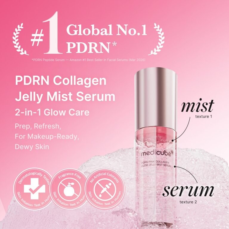 Medicube PDRN Pink Collagen Glow Jelly Mist Serum product image